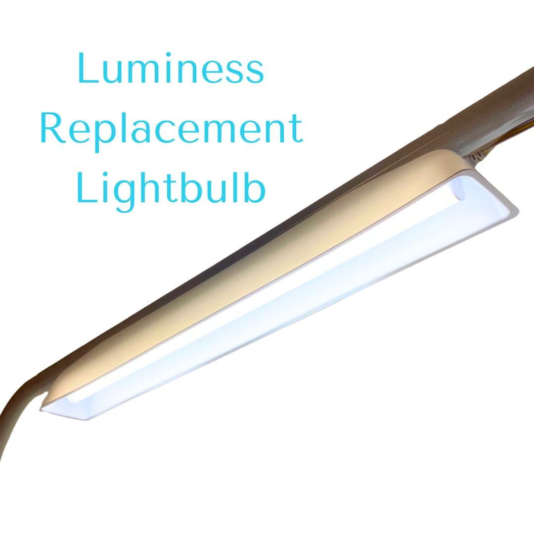 Luminess replacement lightbulb on a white background