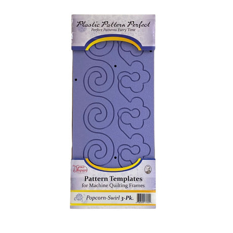 Quilting Groovy Popcorn Swirl