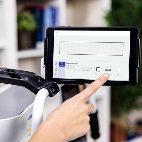 Quilting with QuiltMotion X Pick a Design Type