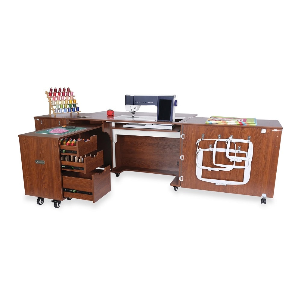 Best sewing and quilting cabinets for large machines Sewing cabinets made  in the USA