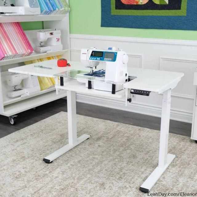 Eleanor Standing Sewing Table with Lift – LeahDay.com