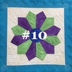Mash Up Flower 10 Computerized Quilting Designs