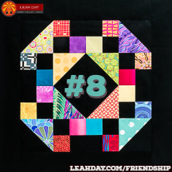Friendship Sampler Quilt Along Block 8 Patchy Octagon